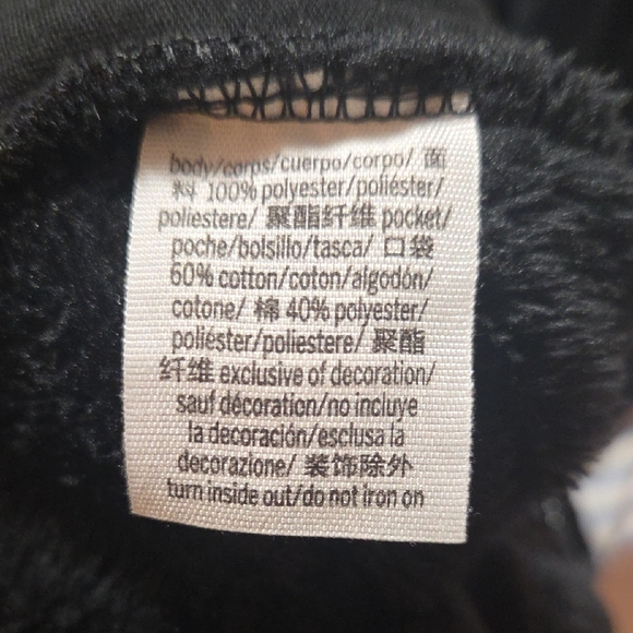 PINK Victoria's Secret Black Jumpsuit with Red Heart Accents - Picture 4 of 8